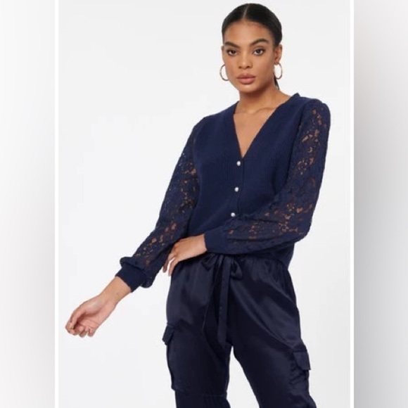 NWOT Cami NYC - Beth Cardigan in Navy - Picture 1 of 13